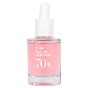 Anua, Peach 70% Niacin Facial Serum, 1.01 fl oz (30 ml)