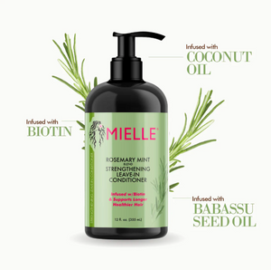 MIELLE Rosemary Mint Strengthening Leave-In Conditioner